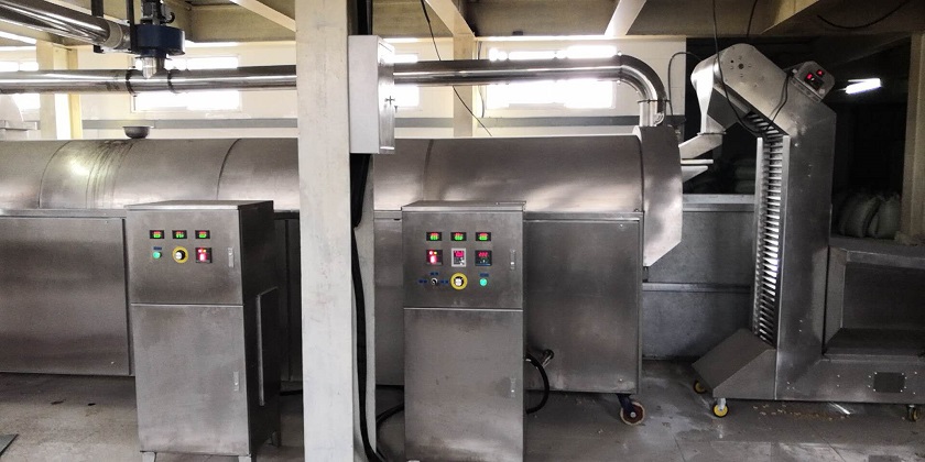 流水線炒貨設備