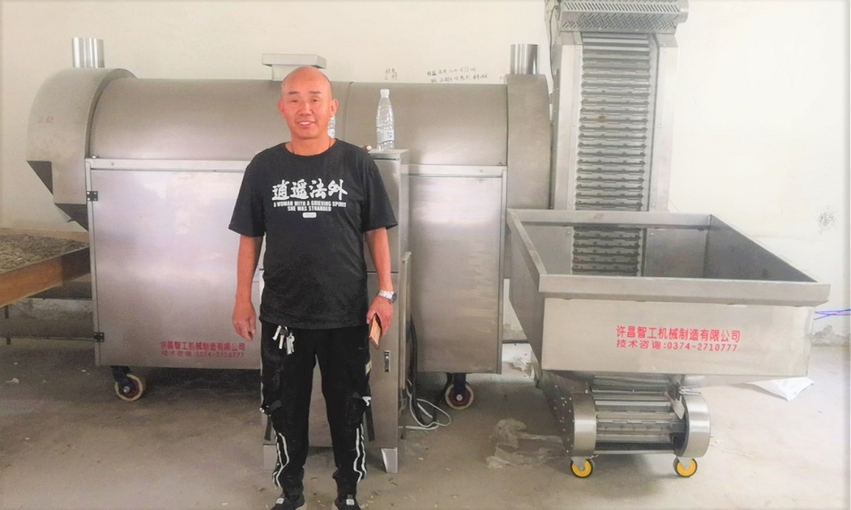 流水線炒貨機(jī)