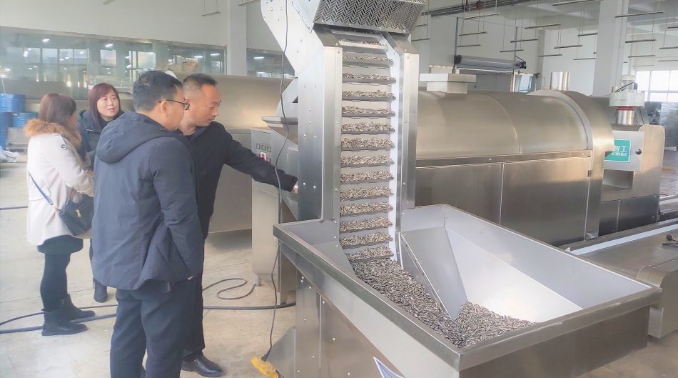 流水線電磁炒貨機(jī)