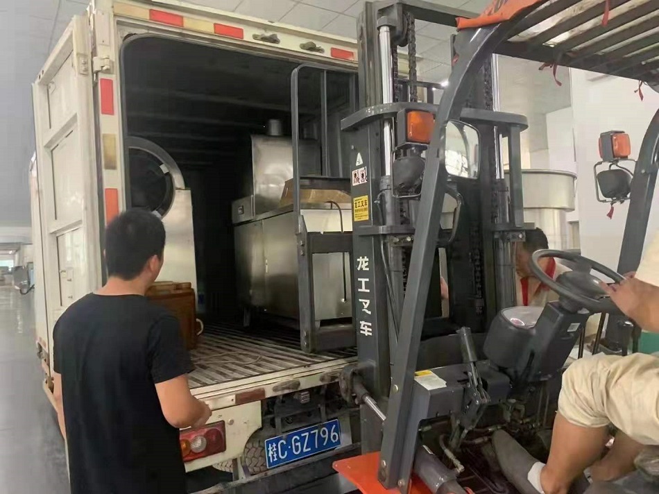 流水線電磁炒貨機(jī)