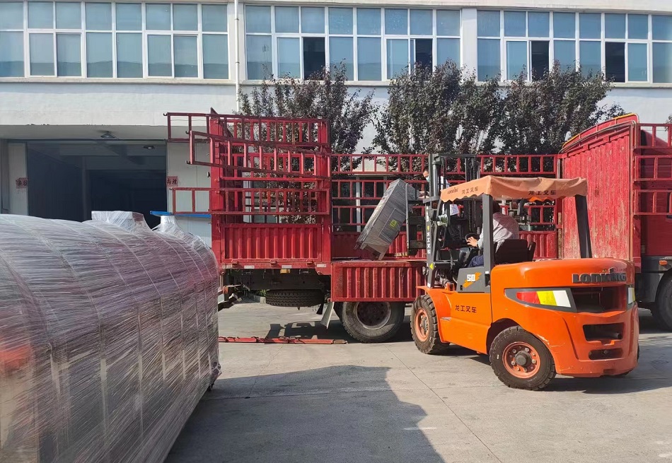 許昌智工流水線炒貨機