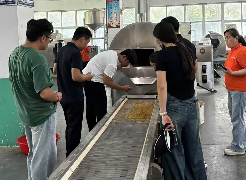 流水線炒苦蕎設(shè)備