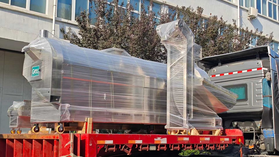 許昌智工2米和4米全自動(dòng)炒瓜子流水線(xiàn)發(fā)貨新疆